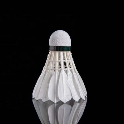 China Sandwich Cork Shuttlecock Badminton Indoor to Cork QiCiaYu Duck Feather Sandwich Badminton for sale