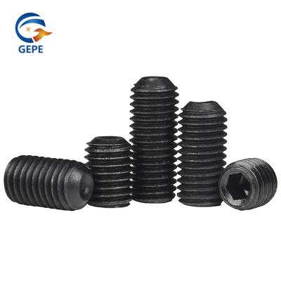 Китай DIN916 Black Oxide Hex Nuts And Bolts Set Carbon Steel Grade 12.9 33H 45H (Стальная сталь из углеродистой стали) продается