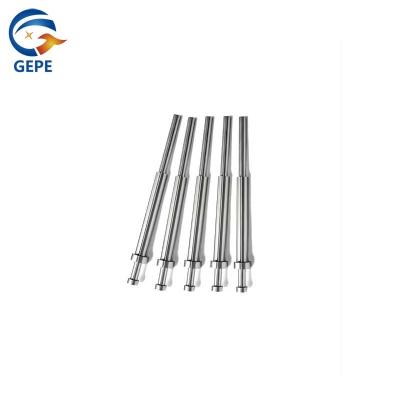 China Non Standard Metric Straight Ejector Sleeve / Ejector Pins SKD61 Nitrided Ejector Pins for sale