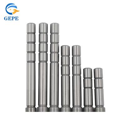 China Bearing Steel Guide Pin And Bushing HRC56-62 For Guide Pillar Shoulder DME Standard for sale