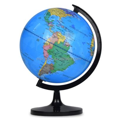 China Factory Supply 12inch Education 32cm Plastic Educational Globe Different Types Of Kids World for sale