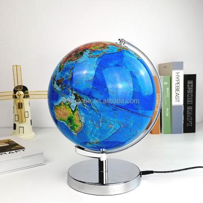 China Physics + Constellation Wholesale Customize Earth Globe Lamp Decor Modern Home Office Light Globe for sale