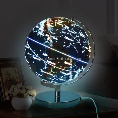 China Physics + constellation 22.8cm 9inch led light globe with star constellations led light globe for kids gift for sale