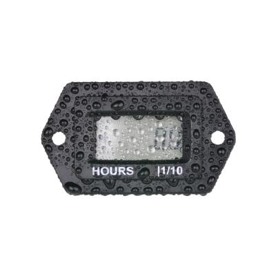 China ABS IP68 Multi-Function Digital Hour Meter For Meter Electric Motor Hour Running Motor-Generator Reducible Hour Meter for sale