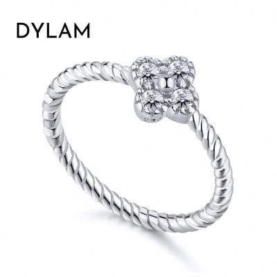 China Korean Simple Style S925 Sterling Silver Women Rings Dylam Acoessories New Arrival CLASSIC Luxury Minimalist Jewelry Fashion Handsome for sale