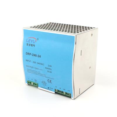 China China Mainland 85~264VAC Input DRP-240-24 240w DIN Rail Single Output Industrial Power Supply 125.5*125.2*100mm (L*W*H) for sale