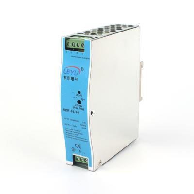 China Machinery china 12v 24v output din rail power supply 10a 75w power supply for sale