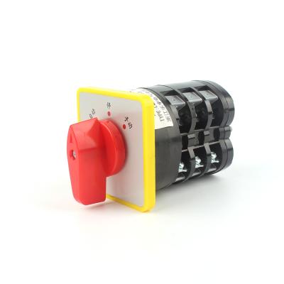 China LW5D Mini Rotary Switch 3 Position 12a 220v On LW5D Rotary Switch for sale