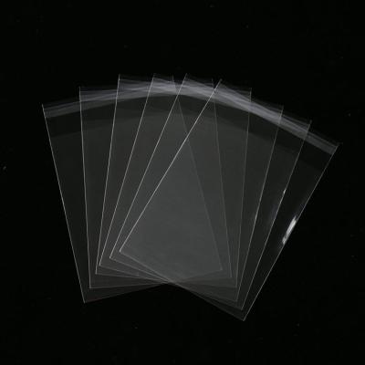 China Moisture Proof 40 Micron OPP Transparent Plastic Bags With Adhesive Packaging Bag for sale