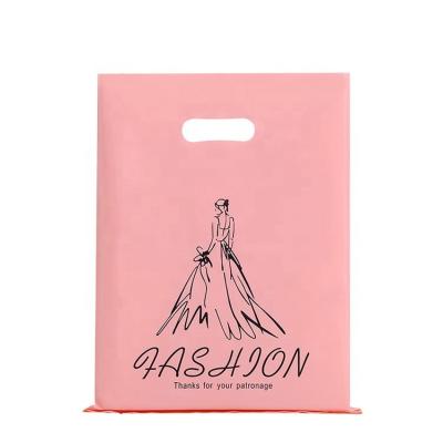 China Moisture Proof Custom Design Die Cut Shopping Bags Printed Vend Bag For Boutique for sale