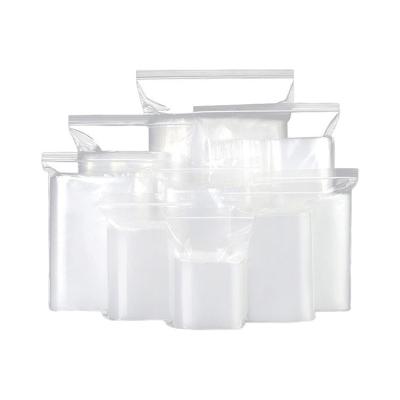 China LDPE Moisture Proof Resealable Clear Plastic Ziplock Bag for sale