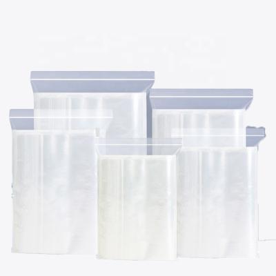 China Moisture Proof Resealable 50g Clear PE Material Packaging Plastic Ziplock Bag for sale