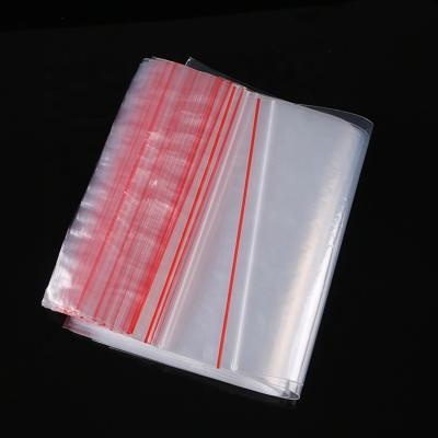 China Mini Clear Plastic Zipper Bag Moisture Proof Resealable Zipper Lock Handle Seal Customized Small Ziplock Bag for sale