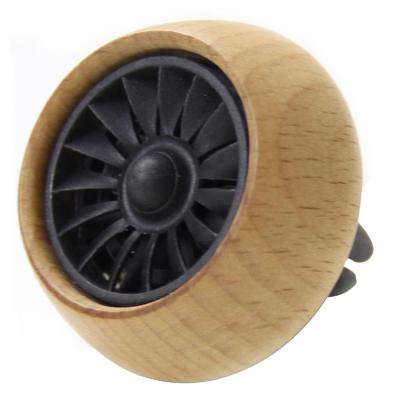 China With Clip Outstanding Special Design Mini Car Oil Diffuser Vent Car Diffuser Wooden Car Diffuser for sale