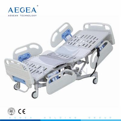 China Fabricantes médicos de descanso baratos caseros ajustables eléctricos inclinables de la cama del hospital AG-BY007 en venta