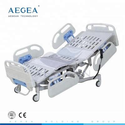 China 5-Function center-controlled castors medical patient electric physiotherapy bed for sale