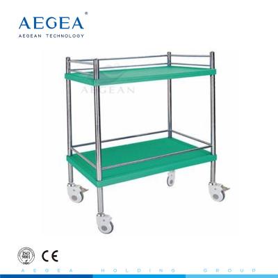 China Carretilla opcional de los instrumentos de la clínica del hospital del color del acero inoxidable de la sala de operaciones de AG-SS053A en venta