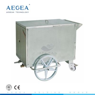 Cina Carrello mobile del pasto del carretto dell'alimento dell'ospedale dell'acciaio inossidabile di iso del CE di AG-SS035A in vendita