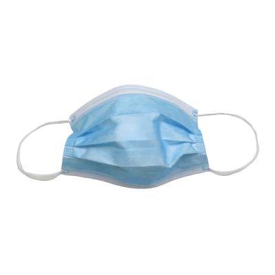 China Mask adult general medical nonwoven fabric three layers masks mading in China for sale