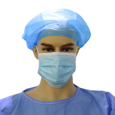 China Adult Surgical Cotton Face Mask Disposable Nonwoven Fiber Face Mask for sale