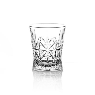 China Fashionable Whiskey Drinks Cup Stocked Glass-to-Glass Tumbler for sale