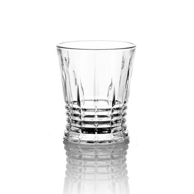 China High End Stocked Whiskey Drinks Cup Single Glass Cup Top Quality for sale