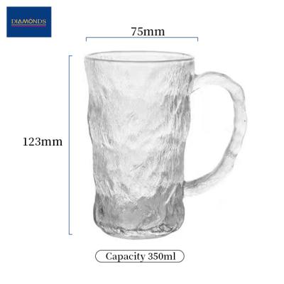 China New New Modern Design 350ml Clear Glass Tumbler For Home And Restaurant for sale