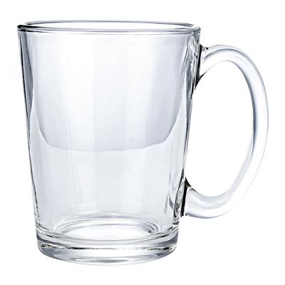 China CLASSIC Custom Clear Glass Cup Bar Set CLASSIC Glassware Tabletop Glassware Water Drinking Mug for sale