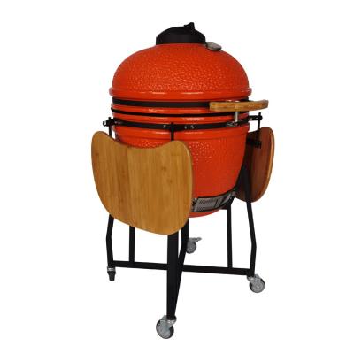 China 2022 Premium Quality BBQ Grill Asador Smoker Easily Assembled Ceramic Kamado For Gardening for sale