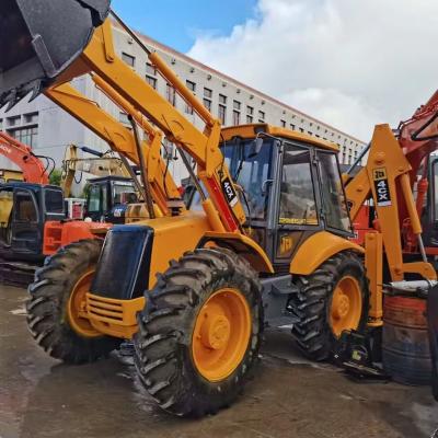 China JCB 4CX Backhoe Loader Second Hand Energy Saving With High Capacity for sale