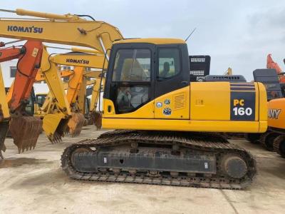 China Japan Komatsu PC160LC-7 Mini Crawler Excavator Second Hand With Powerful Engine for sale