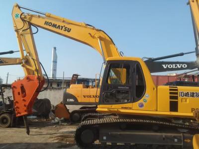 China Japan Used Komatsu PC220 6 Excavator Easy Operation With Hydraulic Hammer for sale