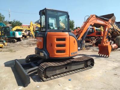 China Hitachi ZX55USR-5A Used Mini Crawler Excavator Good Condition Mini Excavator Used for sale