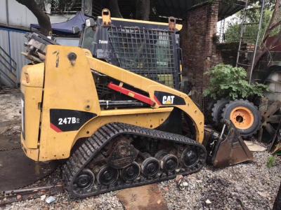 China CAT 247B2 Second Hand Skid Steer Loaders Long Lasting CAT Skid Steer Loader for sale