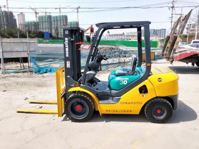 China 3 Tons Komatsu Used Forklift Truck Original Japan Used 3 Ton Forklift for sale