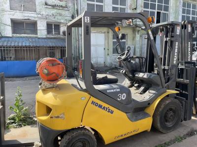 China Used Komatsu 3 Ton Gas Forklift Good Condition Used 3 Ton Forklift for sale