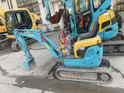 China Kubota U10-3 Mini Used Excavator Indoor Working Second Hand Excavator Machine for sale