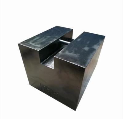 China Calibration Measures 500kg 1000kg Counter Cast Iron Weight , Cast Iron Test Weight for sale