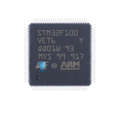 China STM32F100VET6 32F100VET6 STM32F100 High Density Value Line Advanced ARM Based 32-bit MCU 24MHz for sale