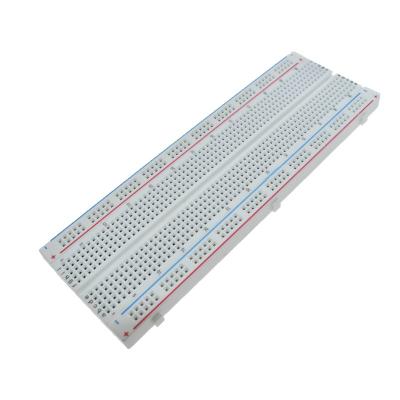 China high quality breadboard 830 dot Solderless pcb bread board MB-102 MB102 test develop DIY 840 pcb bread board for sale