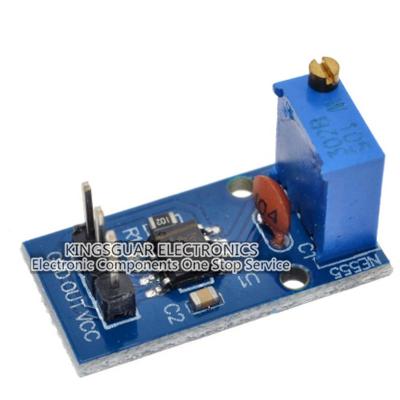 China DC 5V 12V NE555 Adjustable Resistor Frequency Pulse Generator Module Single Channel Output For Arduino Smart Car NE555 NE555 Module for sale