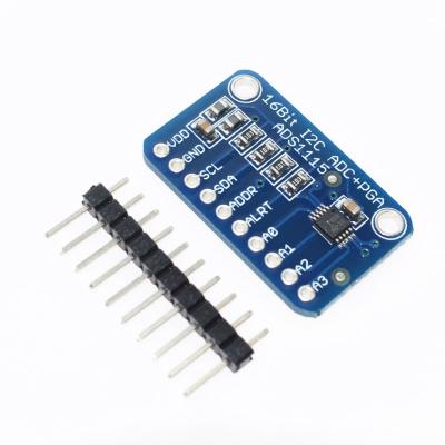 China 16 Bit I2C ADS1115 Module ADC 4 Channel With Pro Gain Amplifier For Arduino RPi ADS1115 Module for sale