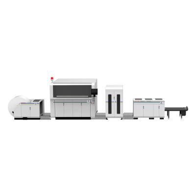 China Custom Continuous Printing Shops Digital Low Price Label Paper Machine Inkjet Printer for sale