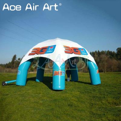 China Portable Customized Inflatable Half Cover Spider Tent/Event Stations/Air Dome Shelter For Sale/Advertisement Or Party Promotion for sale