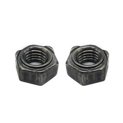 China Heavy industry factory stainless steel m12 weld nuts carbon steel hexagon weld nut DIN929 hex weld nut for sale