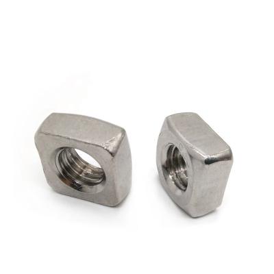 China Heavy Industry China DIN557 Galvanized Wholesale Stamping M3 M5 M6 M8 Carbon Steel Stainless Steel Square Nuts Torque Thread Lock Nut and Bolt for sale