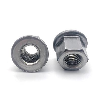 China DIN 74361 Heavy Industry Hex Flange Collar Flat Nuts M14x1.5 mm M18x1.5 mm M20x1.5 mm M22x1.5 mm for sale