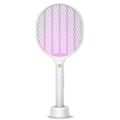 China Multi Viable 2 In 1 Electric Rechargeable Fly Mosquito Killer Mosquito Swatter Bat for sale