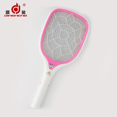 China Viable Mosquito Swatter Lithium Bug Zapper Killer Fly Racket for sale