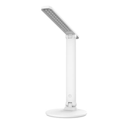 China Modern Rechargeable Portable Desk Lamp Indoor Plastic Led Reading Light Kids Table Lamp for sale